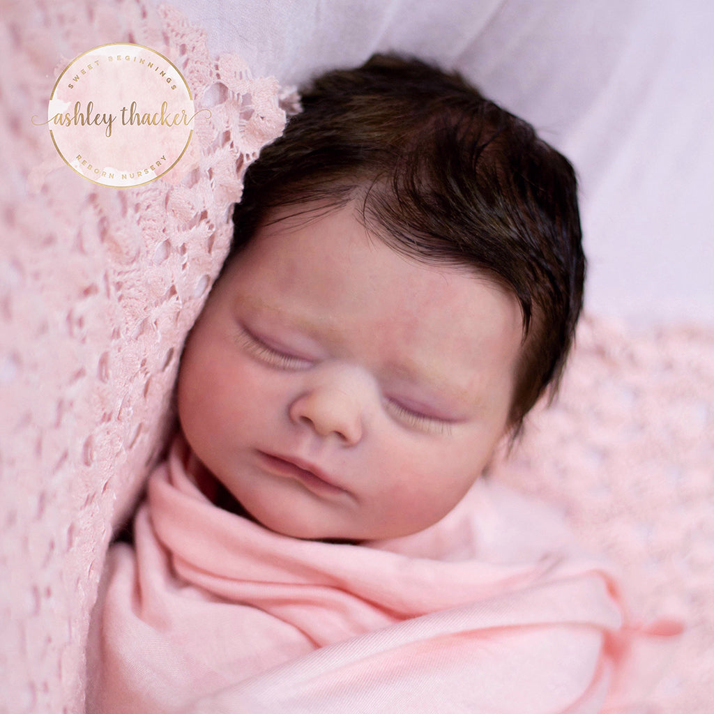 Realborn® SILICONE Courtney Sleeping (19" Reborn Doll Kit)