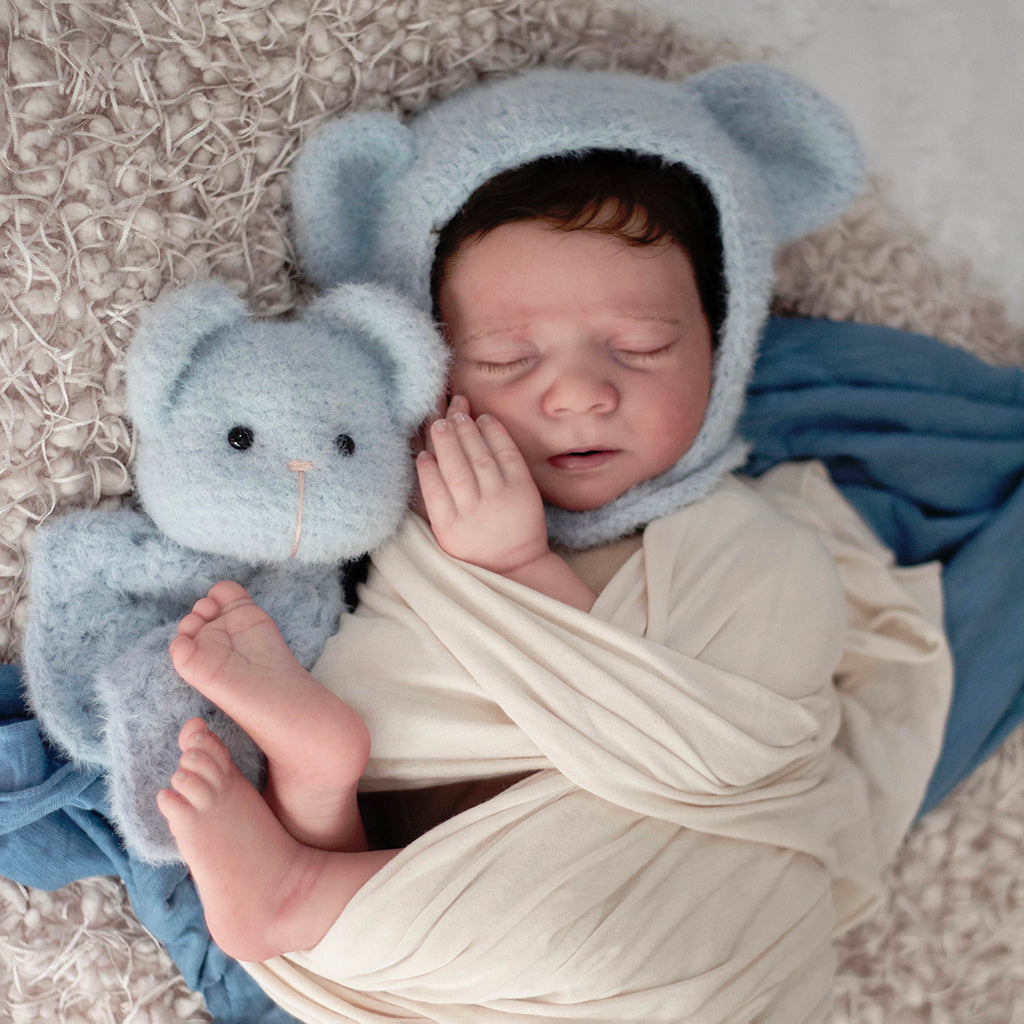 Realborn® SILICONE Jameson Sleeping (19&quot; Reborn Doll Kit)