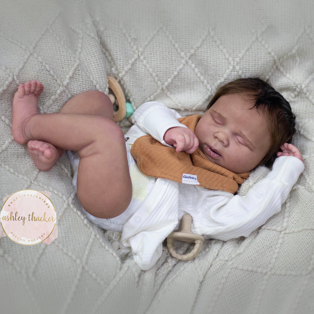 Realborn® SILICONE Charlie Sleeping (19" Reborn Doll Kit)