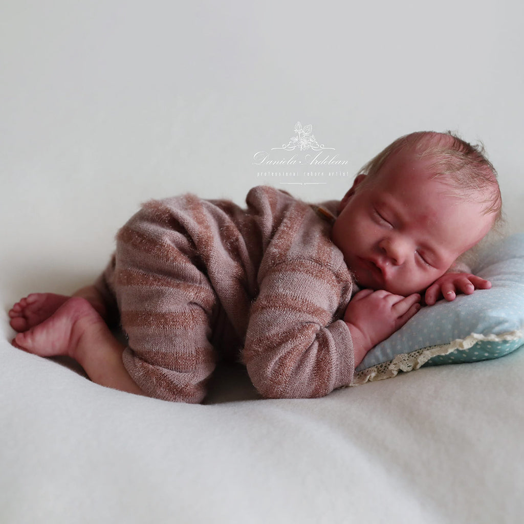 Realborn® SILICONE Mitchell Sleeping (18.5" Reborn Doll Kit)