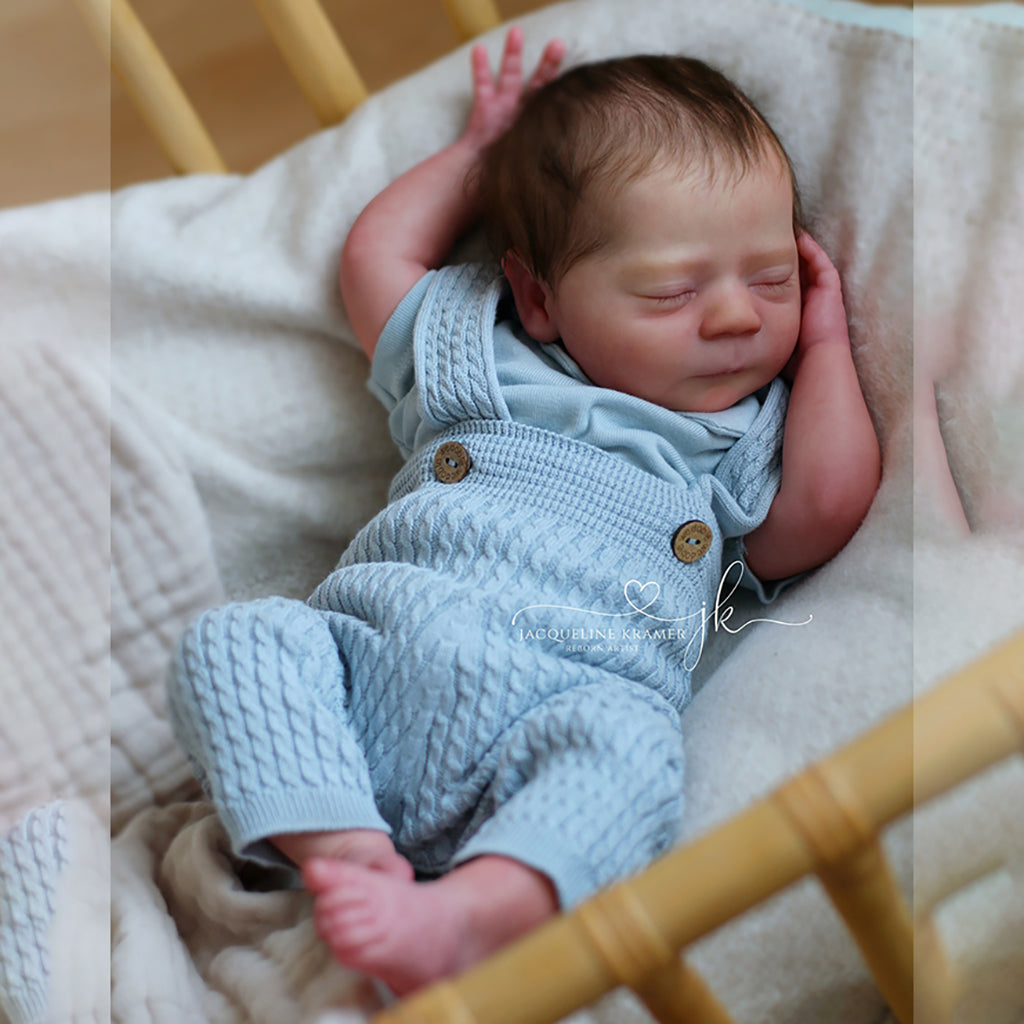 Realborn® Caspian Sleeping (19&quot; Reborn Doll Kit)