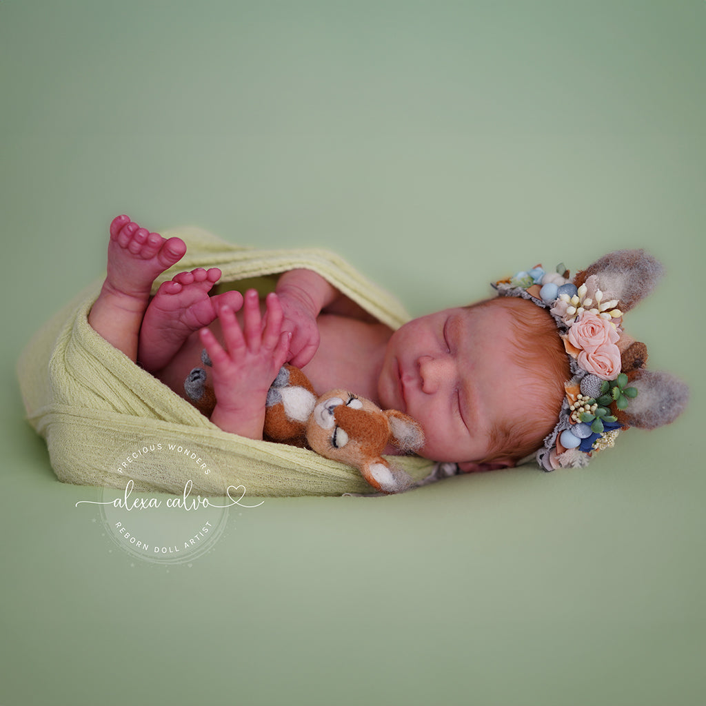 Realborn® Jasmine Sleeping (19" Reborn Doll Kit)