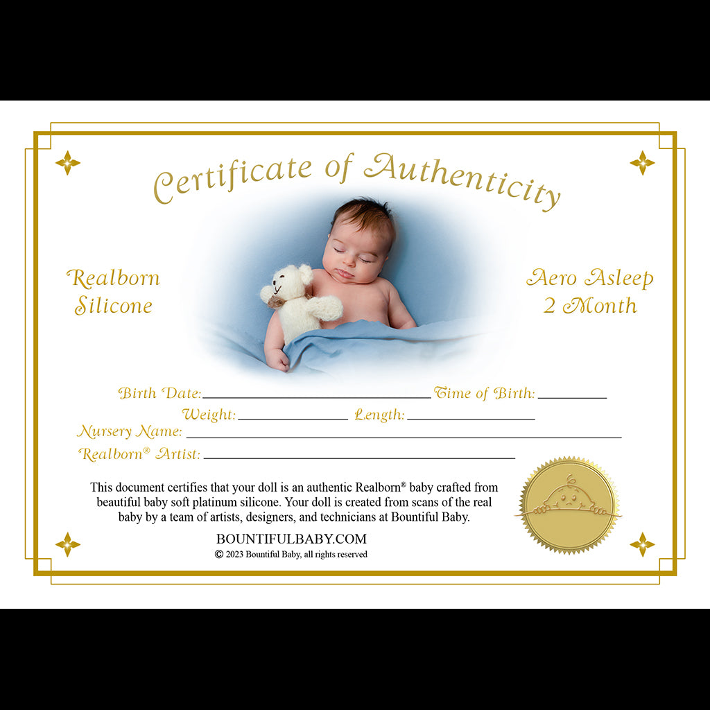 Realborn® Ever Awake (17.5 Reborn Doll Kit) - Bountiful Baby (DP Creations  LLC)