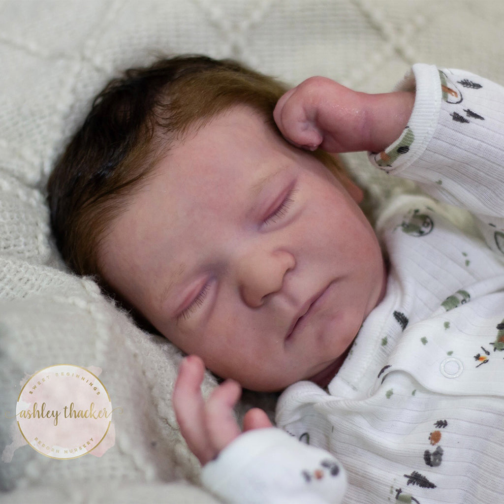 Realborn® SILICONE Royan Asleep (19.5" Reborn Doll Kit)