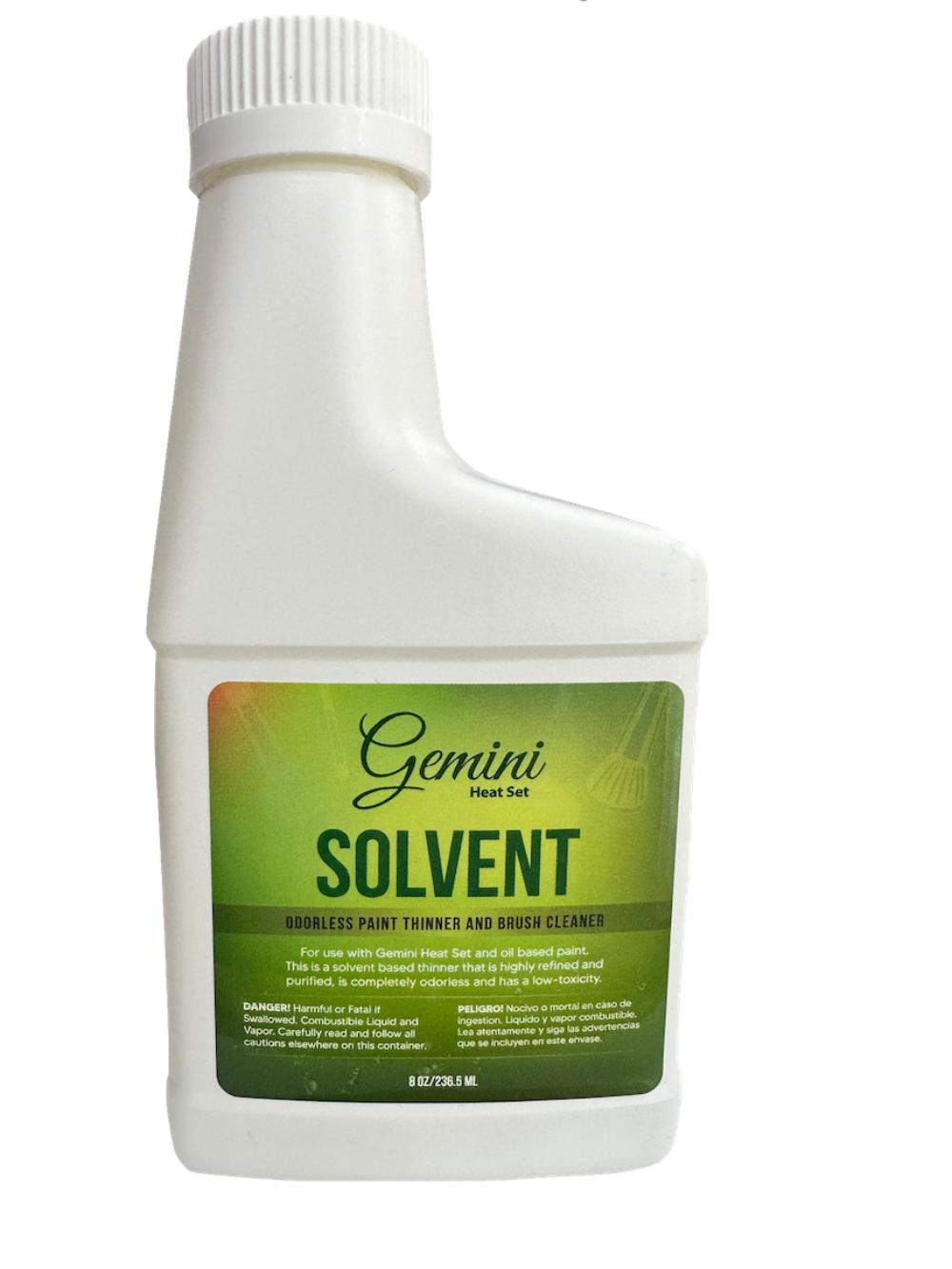 ~USA ONLY~~ Gemini Solvent - Odorless Paint Thinner &amp; Brush Cleaner 8 oz. - #6811