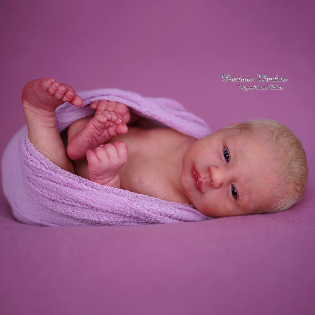 Realborn® Alma Awake (19&quot; Reborn Doll Kit)