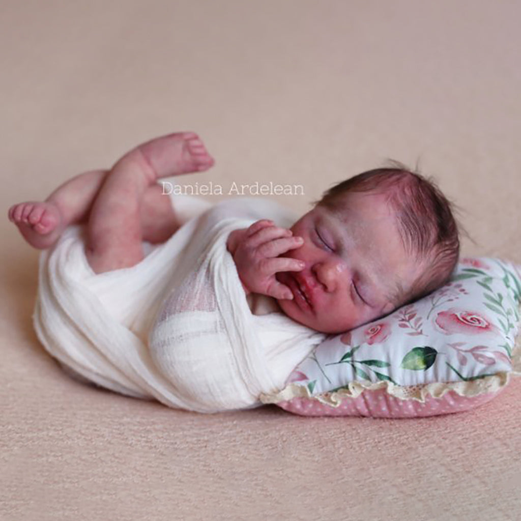 Realborn® SILICONE Claudia Sleeping (18&quot; Reborn Doll Kit)