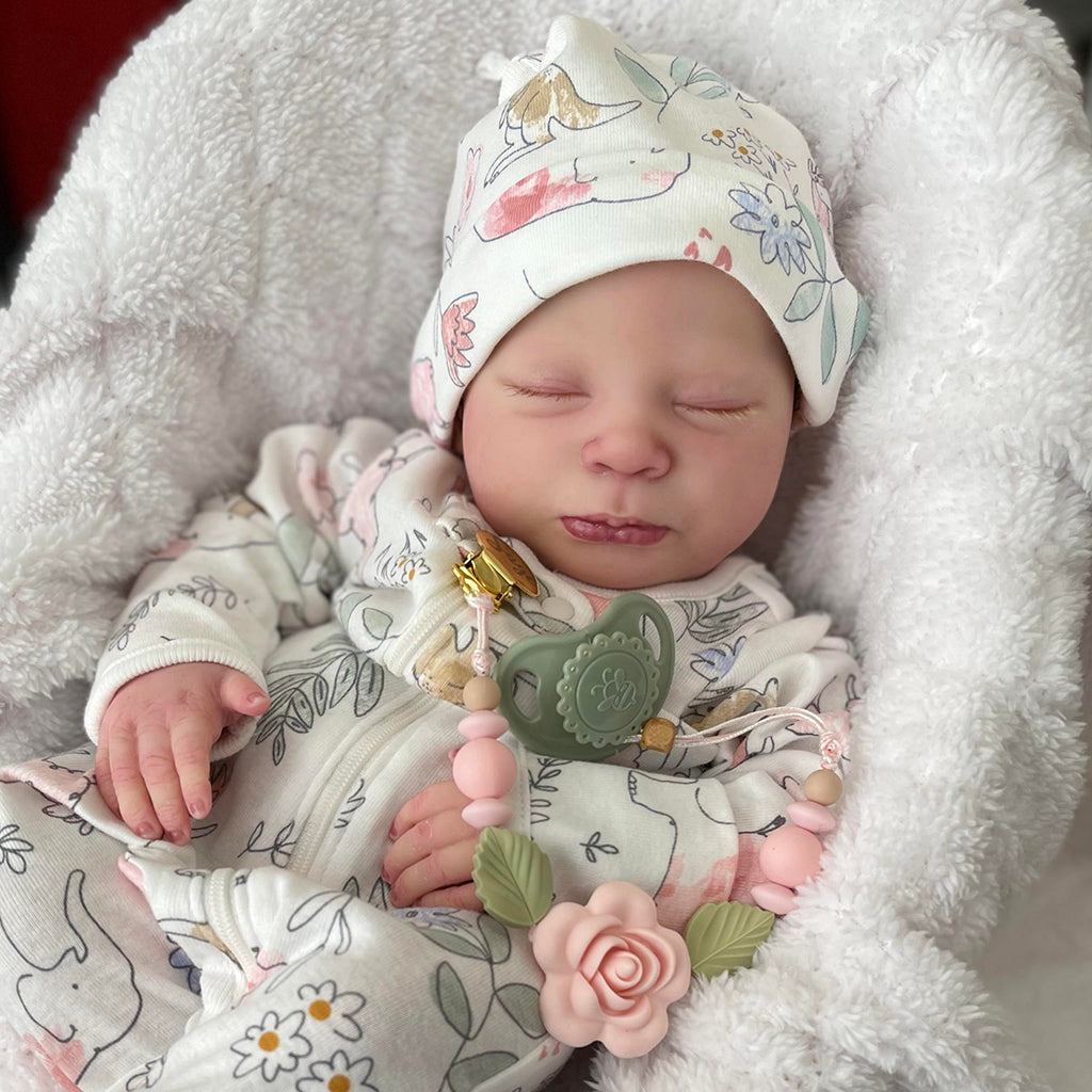 Realborn® SILICONE Sage Sleeping (18&quot; Reborn Doll Kit)