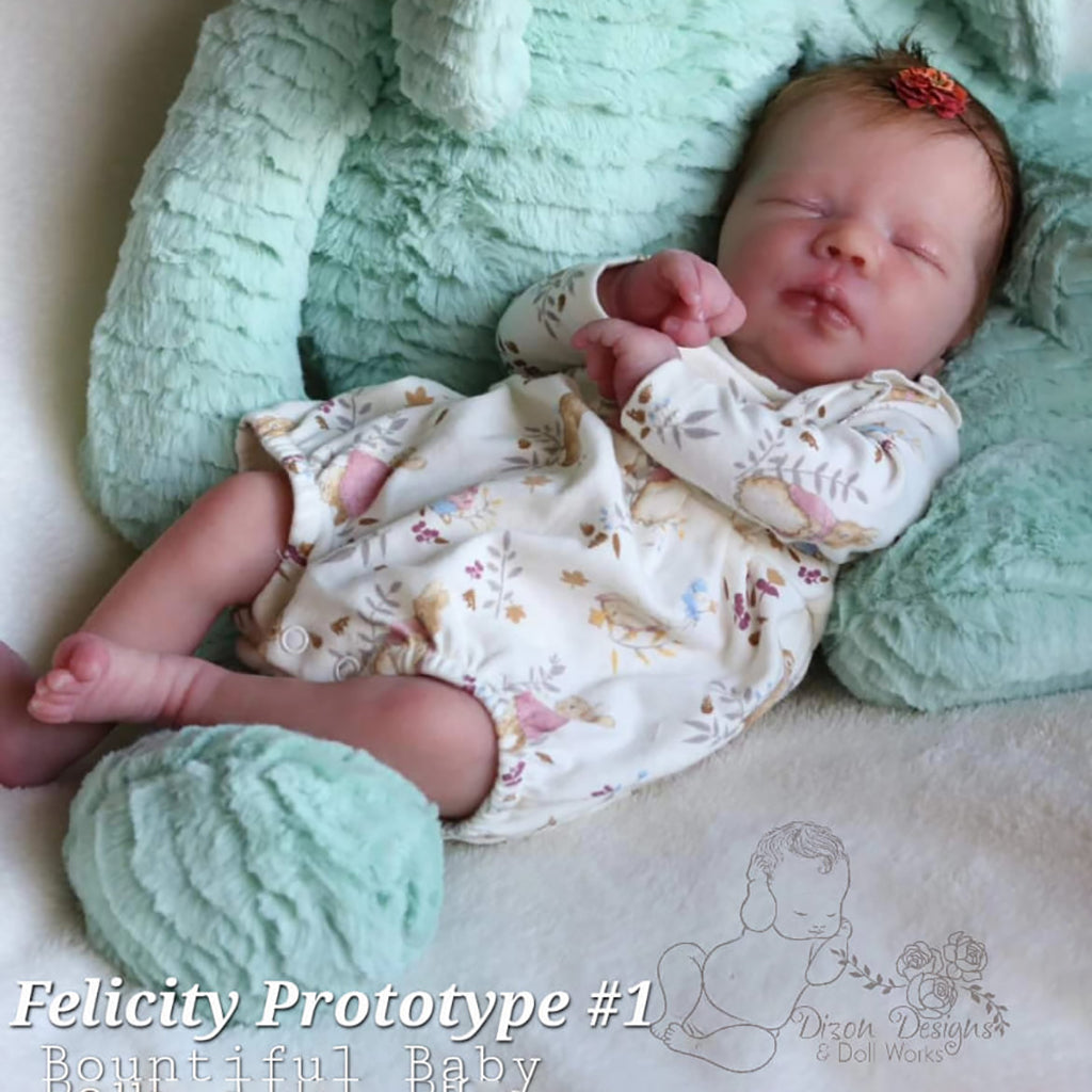 Realborn® SILICONE Felicity Sleeping (18.75&quot; Reborn Doll Kit)