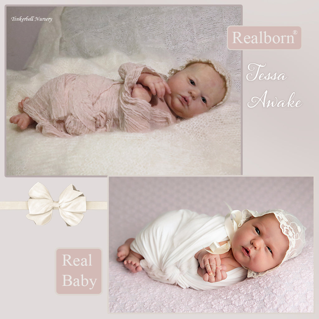 Realborn® Tessa Awake (19.5&quot; Reborn Doll Kit)