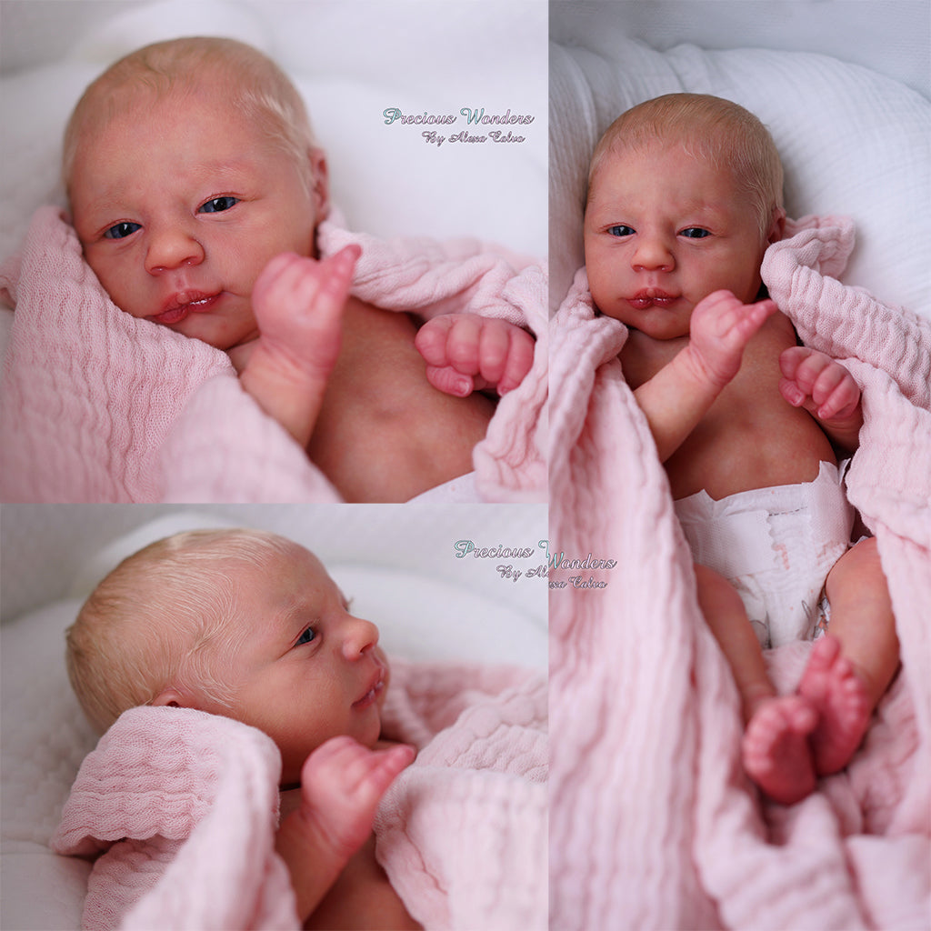 Realborn® Alma Awake (19" Reborn Doll Kit)