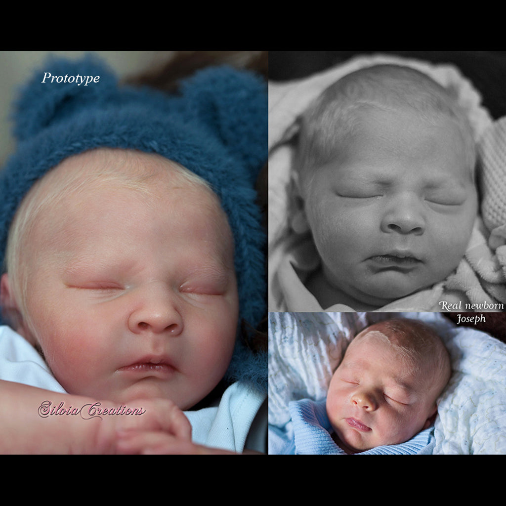 Realborn® 3 Month Joseph™ Sleeping (23 Reborn Doll Kit) - Bountiful Baby  (DP Creations LLC)