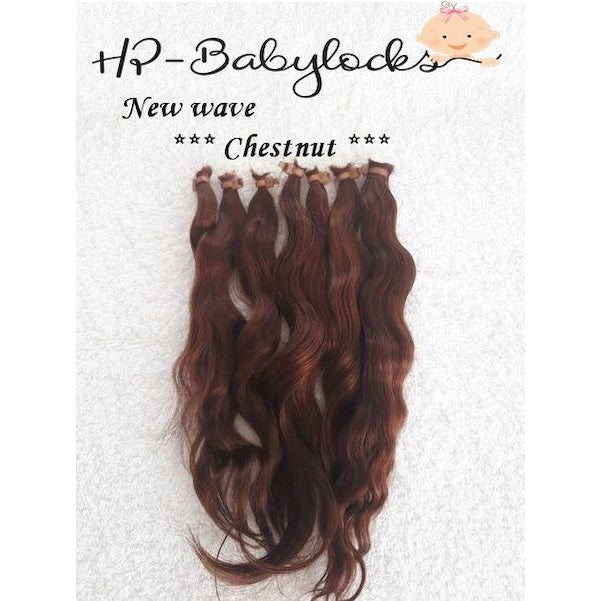 1/2 oz Premium Wavy Mohair Chestnut - HP-Babylocks - #4024