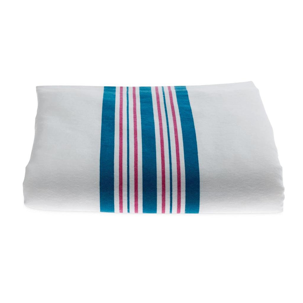 Authentic Hospital Receiving Blanket - Pink &amp; Blue Stripe- #1581