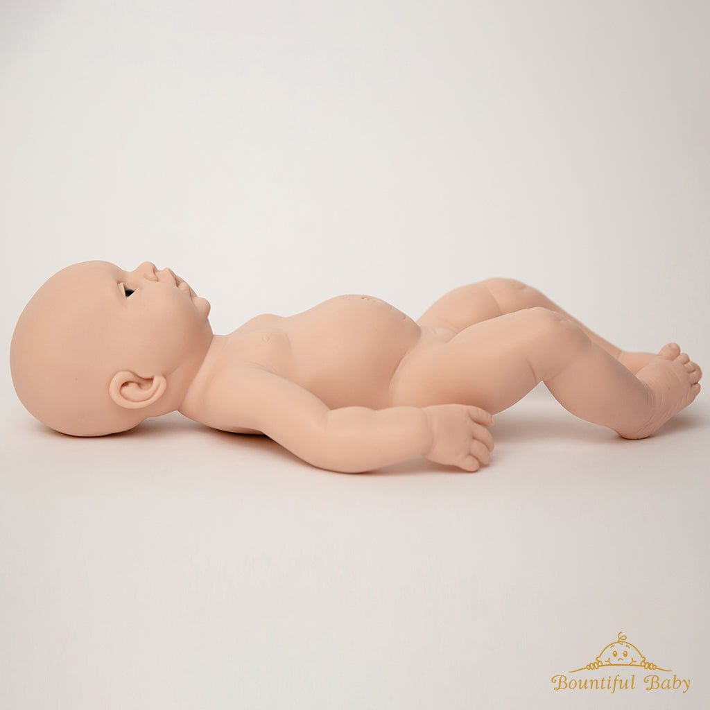 SILICONE Blinkin Girl - Full-Body Silicone (16.5 Reborn Doll Kit, reborn 