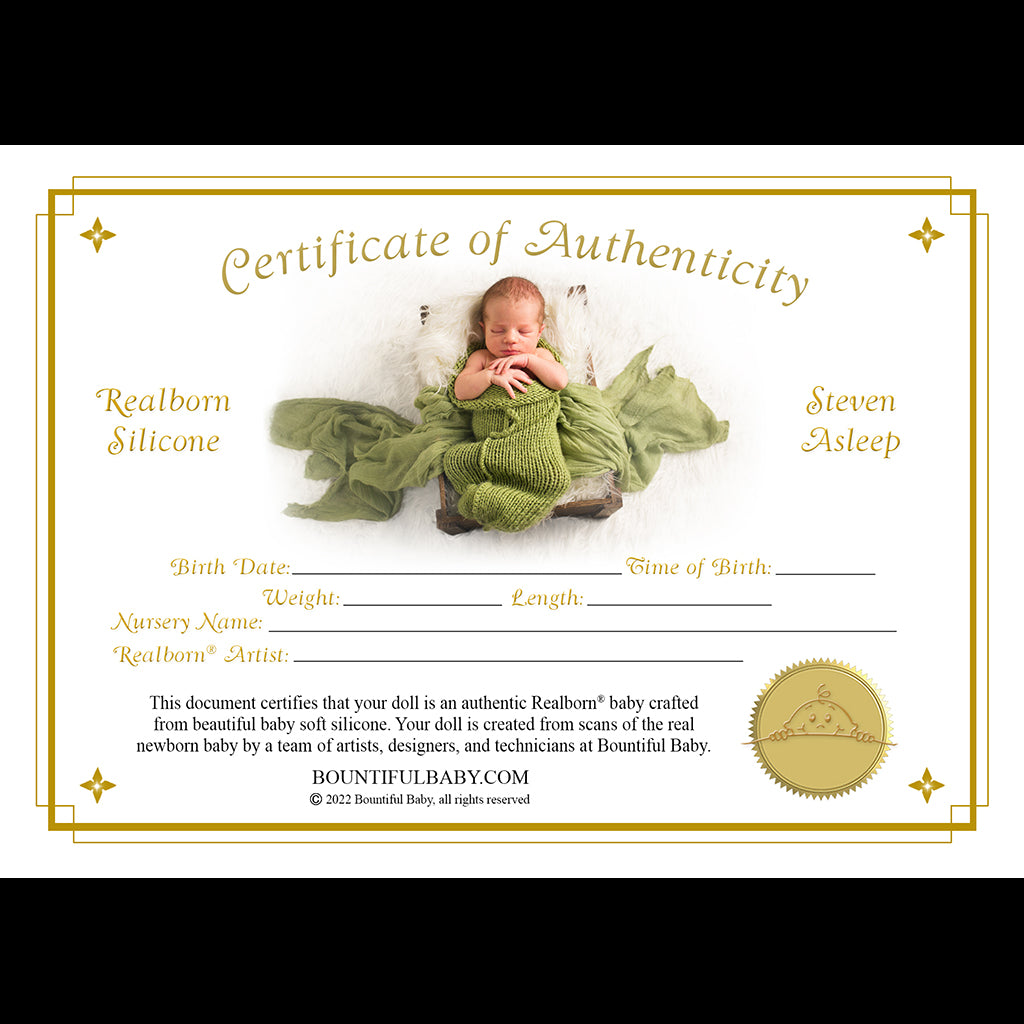 Realborn® SILICONE Aero Sleeping 2 Months (22 Reborn Doll Kit) - Bountiful  Baby (DP Creations LLC)