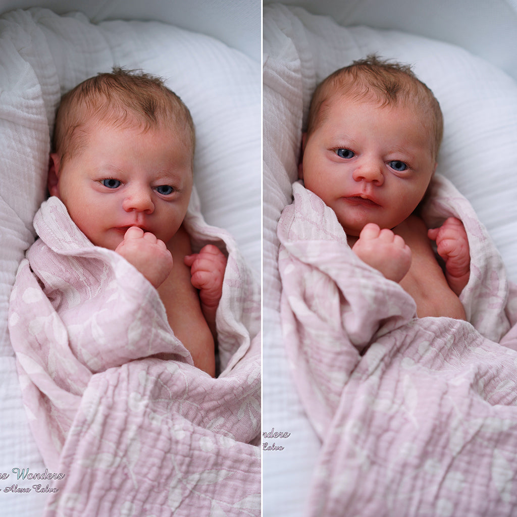 Realborn® Brooklyn Awake (19" Reborn Doll Kit)