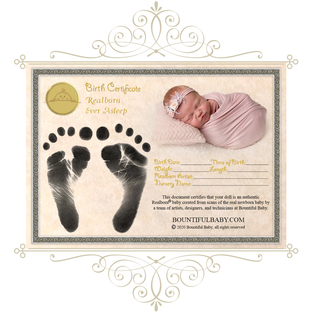 Realborn® Ever Sleeping (17" Reborn Doll Kit) - 4797