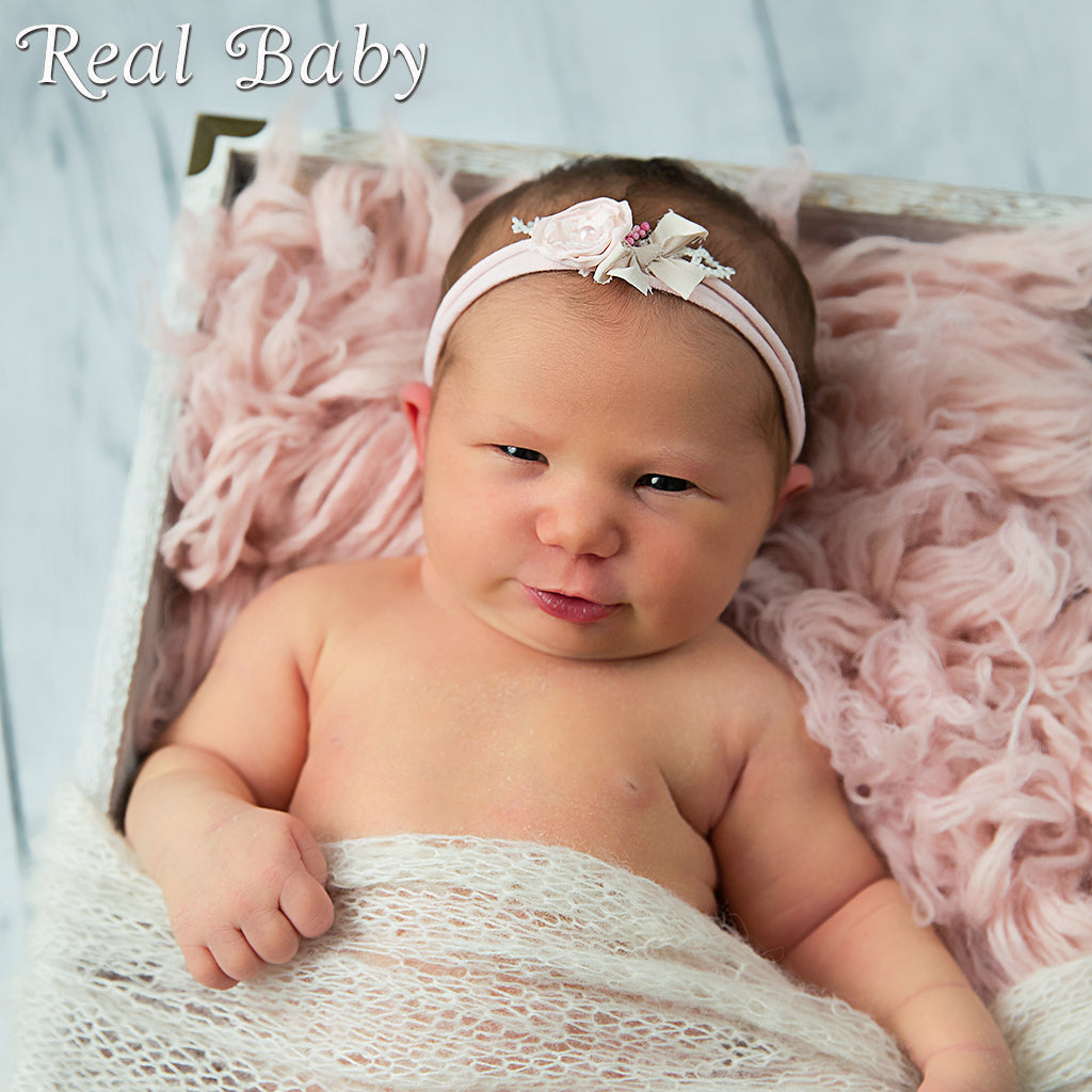 SECONDS Realborn® Leilani Awake (18" Reborn Doll Kit) - #1613