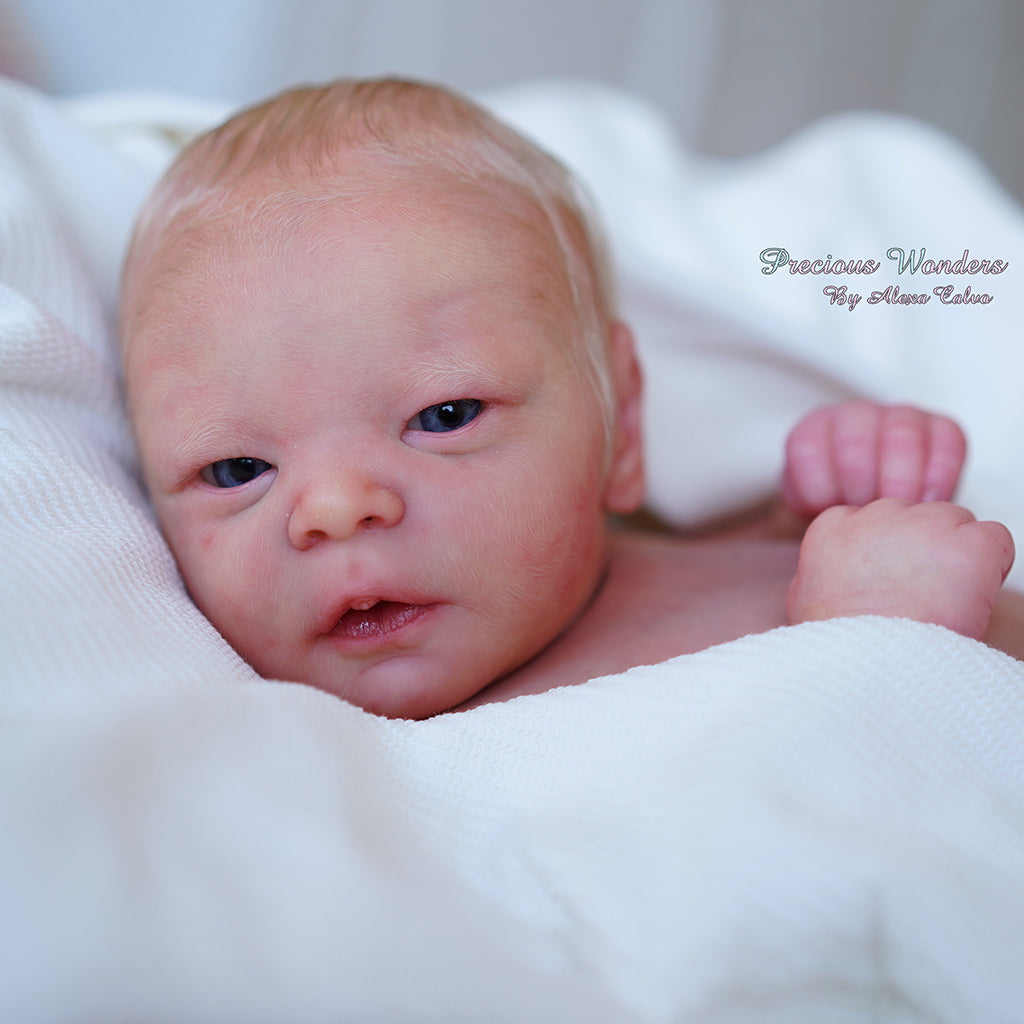 Realborn® Darren™ Awake (17.5&quot; Reborn Doll Kit)