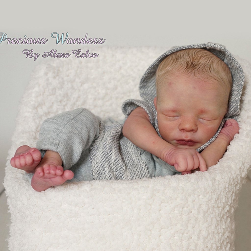 Realborn® Leif Sleeping TWIN (18" Reborn Doll Kit)