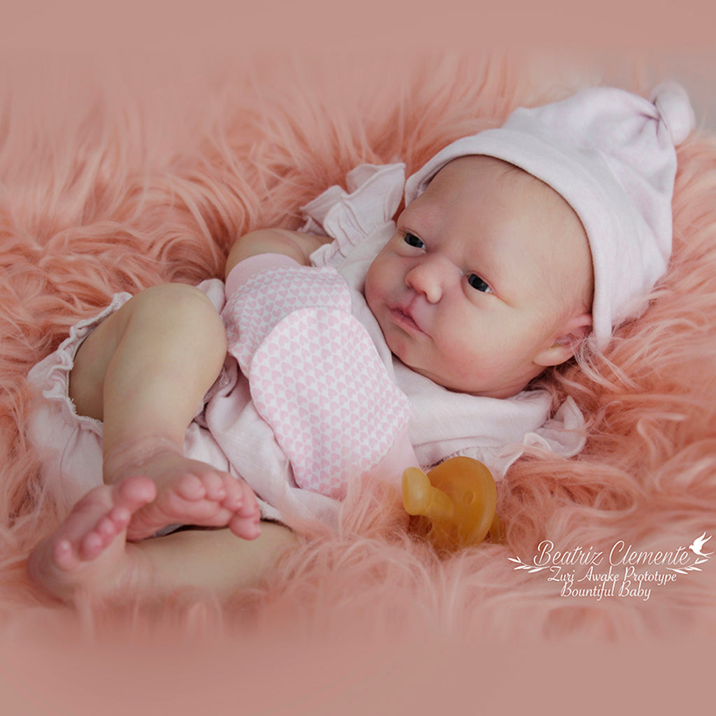 Realborn® Zuri Awake (18&quot; Reborn Doll Kit)