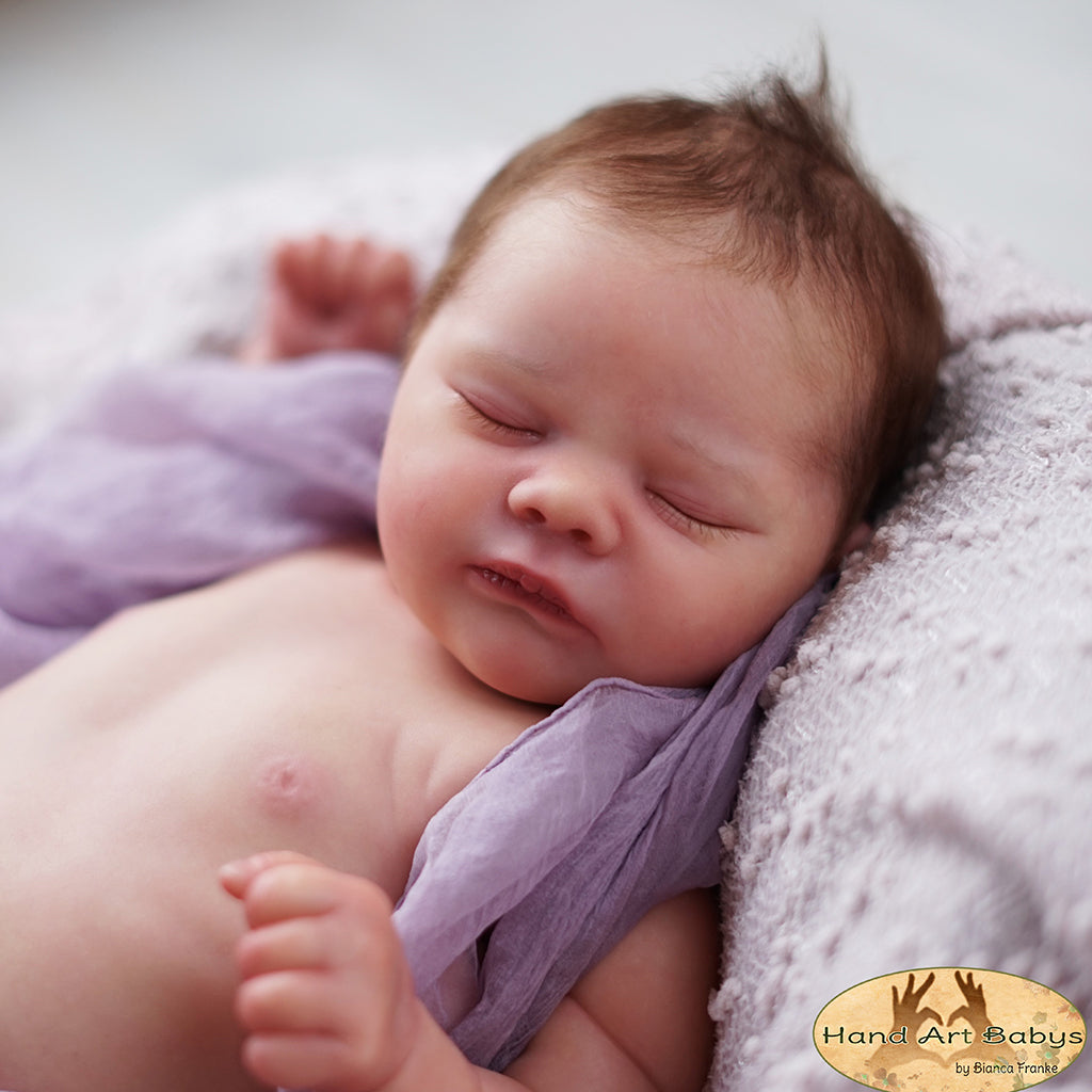 Realborn® Jade Sleeping (18&quot; Reborn Doll Kit)