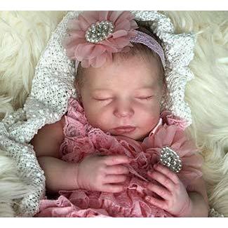 SECONDS Realborn® Brittany Sleeping (20&quot; Reborn Doll Kit) - #2018