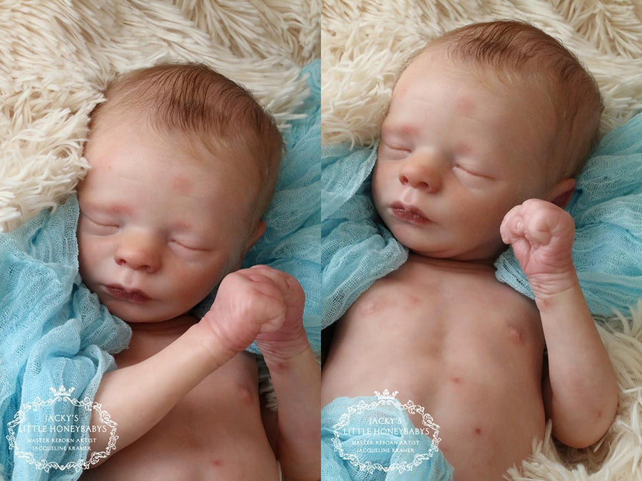 Realborn® 3 Month Joseph™ Sleeping (23 Reborn Doll Kit) - Bountiful Baby  (DP Creations LLC)