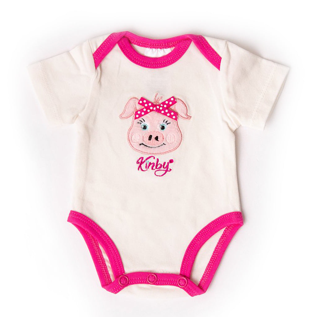 SECONDS Preemie BodySuit - Pig - #7025