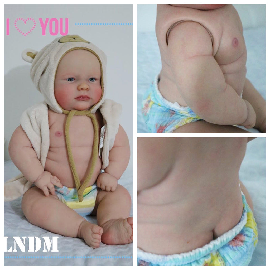 Realborn® 3-6 Month Chubby Belly/Back TORSO for 23-26&quot; Dolls- #3599