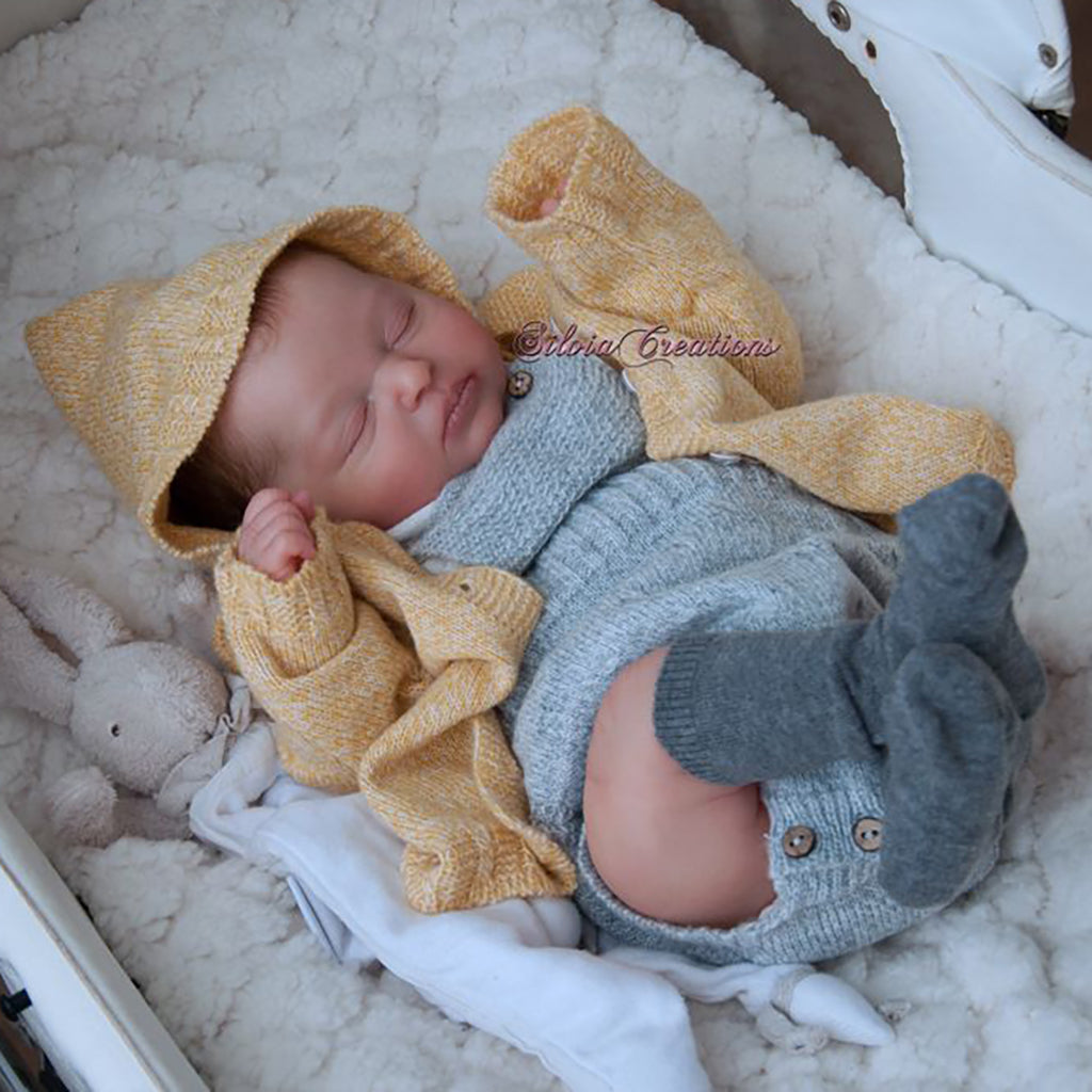 Realborn® Phineas Sleeping (18" Reborn Doll Kit)