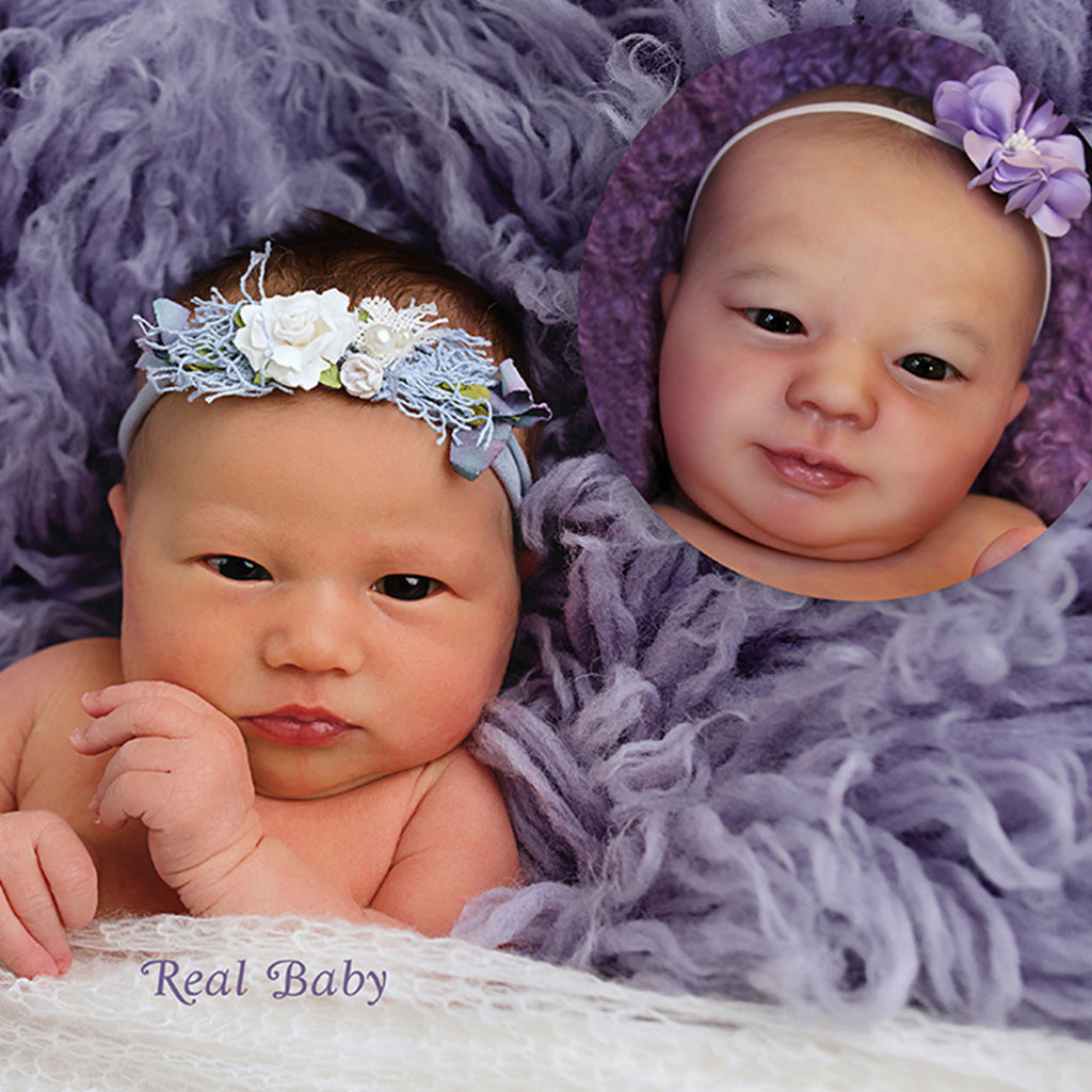 Realborn® Laila Awake (18&quot; Reborn Doll Kit)