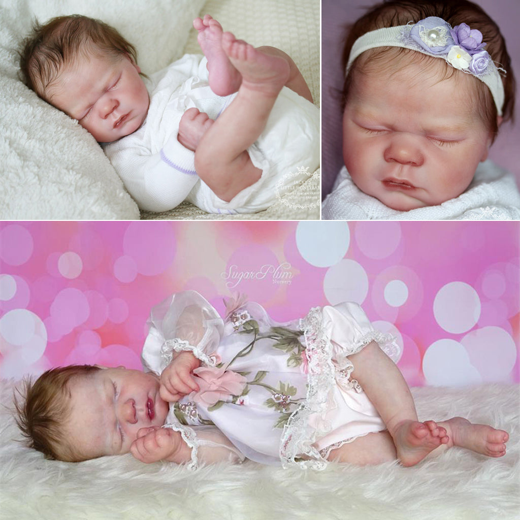 SECONDS Realborn® Lavender Sleeping (19" Reborn Doll Kit) - #5061