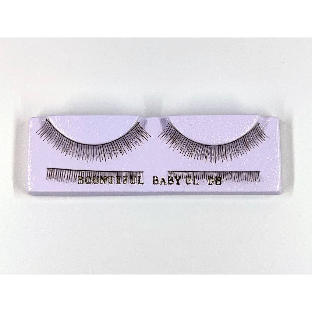 Upper and Lower Dark Brown Wispy Eyelashes - #2173