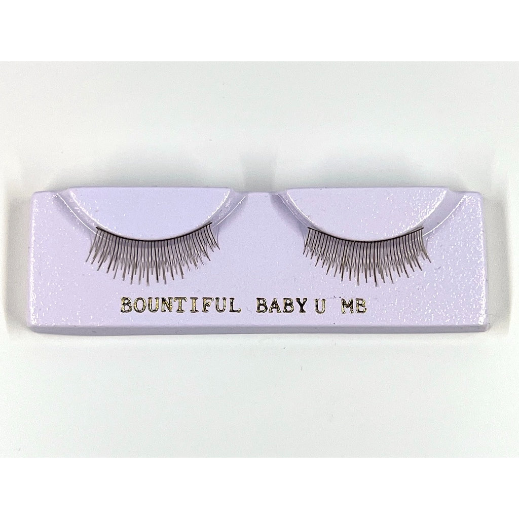 Upper Medium Brown Wispy Eyelashes - #2223